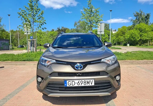 toyota Toyota RAV4 cena 95000 przebieg: 92500, rok produkcji 2016 z Gdańsk